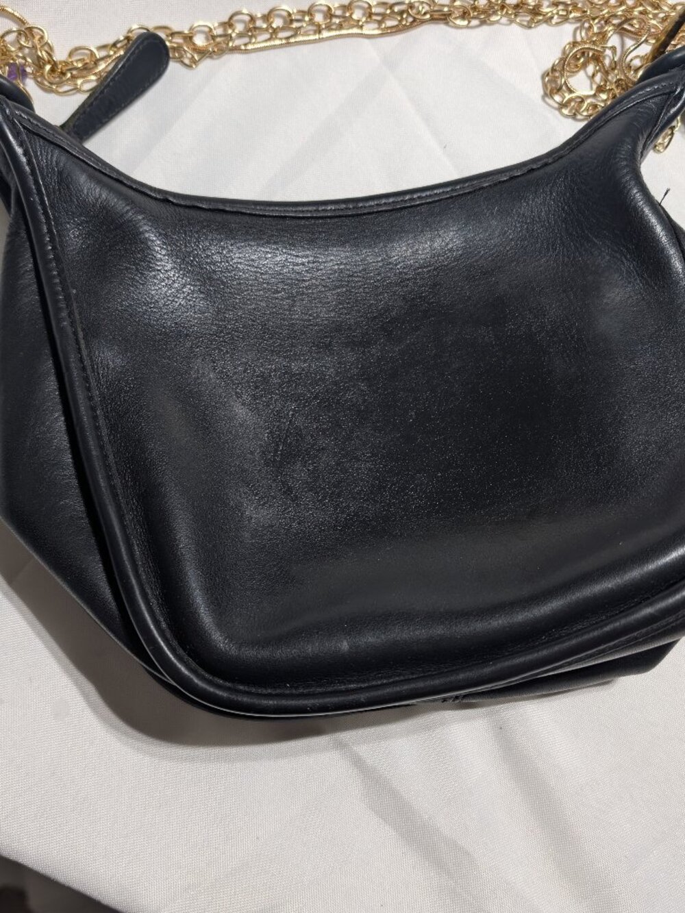 Coach Creed Janice Legacy Leather Black Bag